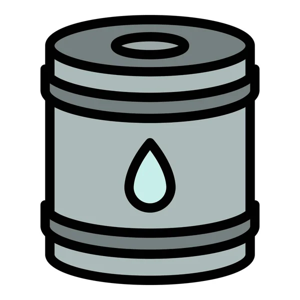 Εικονίδιο Δεξαμενής Κηροζίνης Περίγραμμα Kerosene Δεξαμενή Διάνυσμα Εικονίδιο Για Σχεδιασμό — Διανυσματικό Αρχείο