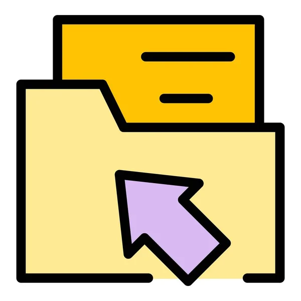 Api Personal Folder Icon Outline Api Personal Folder Vector Icon — Stock Vector