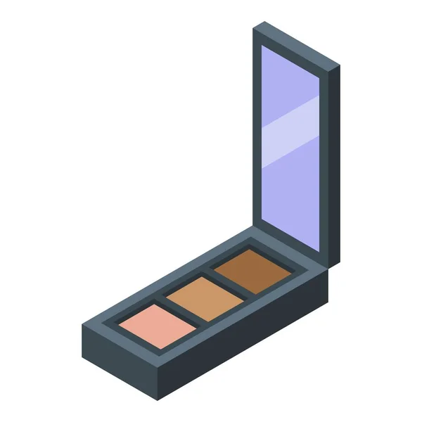 Icône Maquillage Des Sourcils Vecteur Isométrique Sourcil Correction Faciale — Image vectorielle