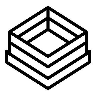 Spor halka ikonu ana hatları vektörü. Boks maçı. Kulüp şampiyonu