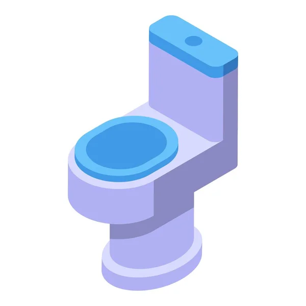 Kind Toilet Icoon Isometrische Vector Leuke Kinderpot Opleidingspijp — Stockvector