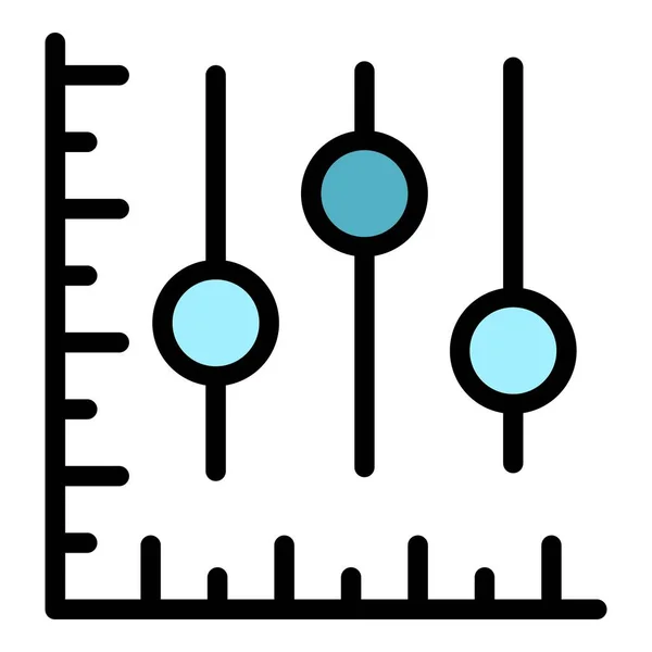 Піктограма Комерційного Графа Контурна Піктограма Графа Комерції Веб Дизайну Ізольовано — стоковий вектор