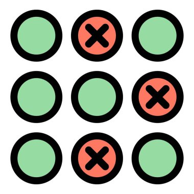 Kara liste kod simgesi. Beyaz arkaplan rengi üzerinde izole edilmiş web tasarımı için Blacklist kod vektör simgesi