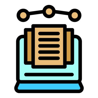 Bilgisayar dosya filtresi simgesi. Beyaz arkaplan rengi üzerinde izole edilmiş web tasarımı için Bilgisayar dosya filtresi vektör simgesi