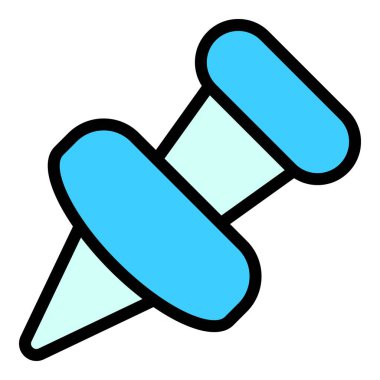 Arama pin simgesini filtrele. Beyaz arkaplan rengi üzerinde izole edilmiş web tasarımı için arama filtresi pin vektör simgesi