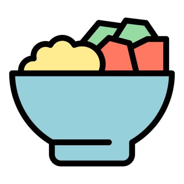 Öğle yemeği yemek ikonu. Beyaz arkaplan renginde izole edilmiş web tasarımı için ana yemek tarihi yemek vektör simgesi