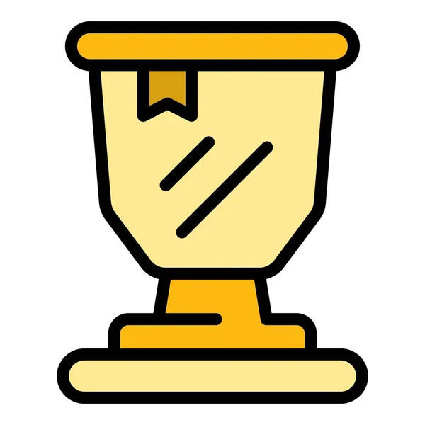 School Award Icon Outline School Award Vector Icon Web Design — Stock Vector