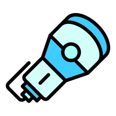 Ultrason teknolojisi ikonu. Beyaz arkaplan renklerinde izole edilmiş web tasarımı için ultrason teknolojisi vektör simgesi