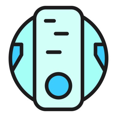 El takip ikonu. Beyaz arkaplan rengi üzerinde izole edilmiş web tasarımı için El izleyici vektör simgesi