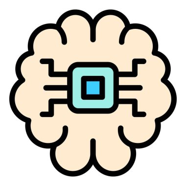 Mikroçip dron simgesi. Beyaz arkaplan rengi üzerinde izole edilmiş web tasarımı için mikroçip drone vektör simgesi taslağı