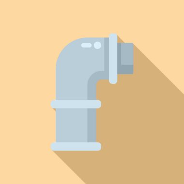 Drenaj ekipmanı ikonu düz vektör. Servis tesisatçısı. Onarım pompası