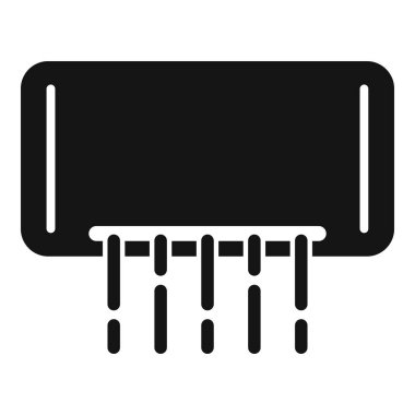 El kurutma simgesi basit bir vektör. Tuvalet. Tuvalet kapısı.