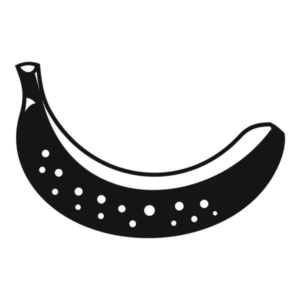 Gmo 바나나 아이콘 테스트 — 스톡 벡터