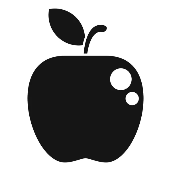 Landwirtschaft Gmo Apple Icon Einfacher Vektor Dna Essen Medizin Gen — Stockvektor