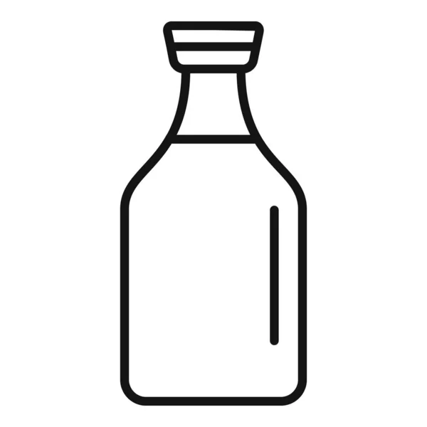 Gmo Εικονίδιο Ποτό Περίγραμμα Διάνυσμα Τροφή Dna Γονιδιακή Ιατρική — Διανυσματικό Αρχείο