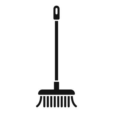 Havuz temizleme ikonu basit vektörü. Su ekipmanı. Yüzme.