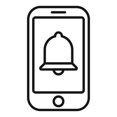 Telefon sesi ikon ana hatları vektörü. E-posta mesajı. Gönder