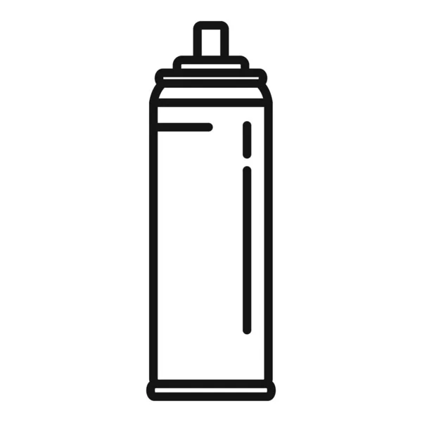 Auto Sprayer Symbol Umrissvektor Luftspray Kosmetikraum — Stockvektor