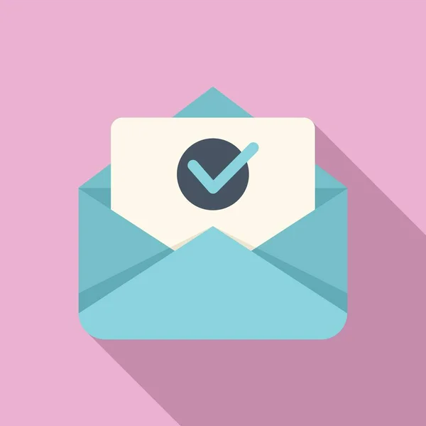 Abonnieren Sie Mail Symbol Flachen Vektor Knopfdruck Schnittstellenmail — Stockvektor