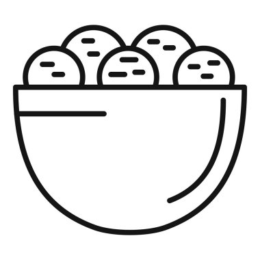 Falafel ikonunun ana hatlarını kutlayalım. Yemekler nefis. Taze paket