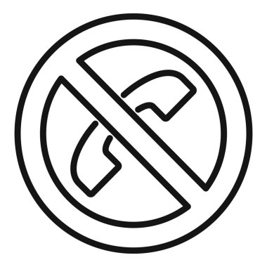 Telefon arama ikonu ana hat vektörü yok. İnternette. Web bilgileri