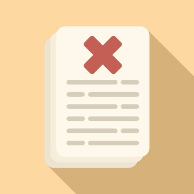 Simge düz vektörünü negatif sevmeme. Sosyal medya. Facebook kişisi