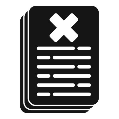 Simgeden hoşlanmayan basit bir vektör. Sosyal medya. Facebook kişisi