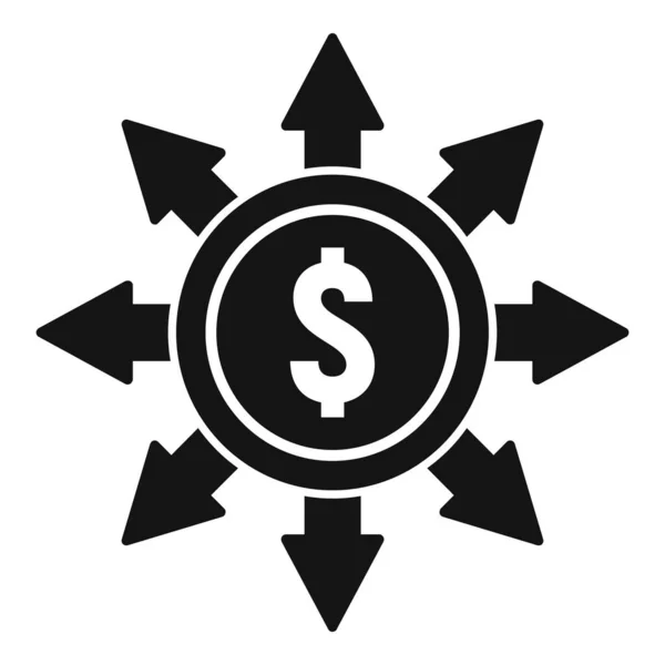 Στείλτε Παγκόσμια Εικονίδιο Χρήματα Απλό Διάνυσμα Μεταφορά Μετρητών Κινητό Online — Διανυσματικό Αρχείο