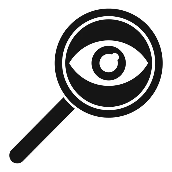 Persoonlijke Privacy Icoon Eenvoudige Vector Gegevensbeveiliging Beveiligde Privacy — Stockvector