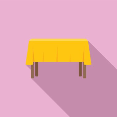 Aile tablosu düz vektörü. Ev eşyaları. Modern ev