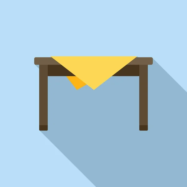 Кухонний Стіл Значок Плоский Вектор Дизайн Інтер Єру Домашні Меблі — стоковий вектор
