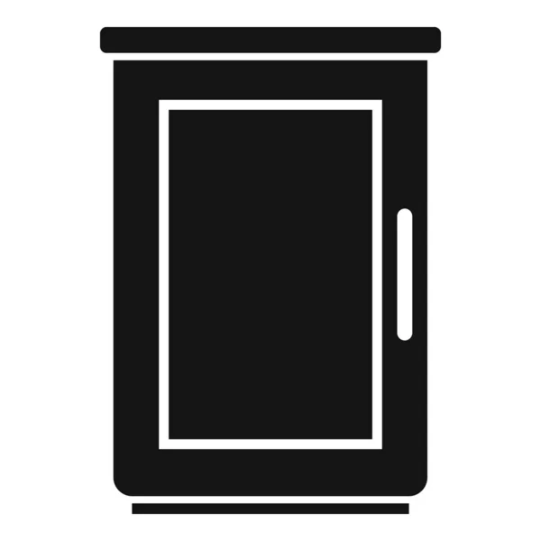 Модульная Иконка Мебели Простой Вектор Внутренняя Кухня Современная Стена — стоковый вектор