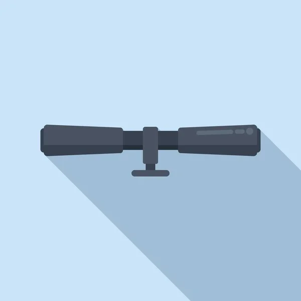Військовий Приціл Значок Плоский Вектор Цільовий Хрест Снайперська Зброя — стоковий вектор
