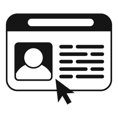 Basit simge simgesine tıklayın. Servis ağı. Uygulama grubu