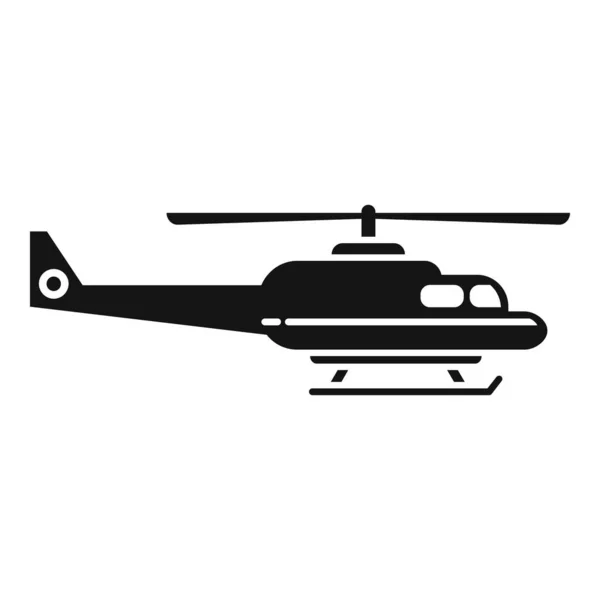 Recue Aircraft Icon Simple Vector Морской Транспорт Авиационная Охрана — стоковый вектор