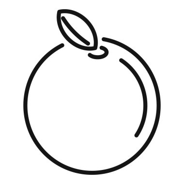 Turuncu alerji ikonu ana hat vektörü. Bahar sezonu. Hasta hasta.