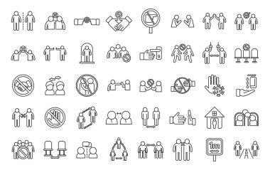 İletişim simgelerinden kaçının ve ana hatları belirleyin. Dokunma kolu. Kapı yüzeyi