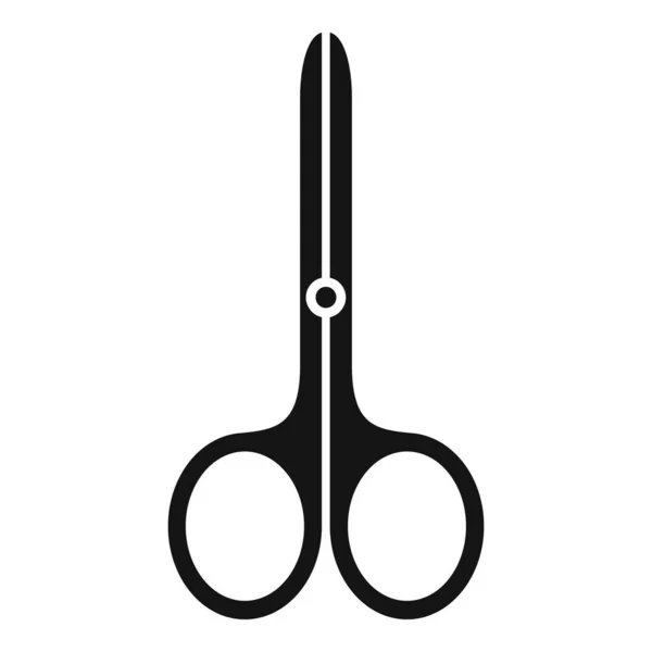 Nożyczki Paznokci Ikona Prosty Wektor Opieka Pedicure Salon Pielęgnacyjny — Wektor stockowy