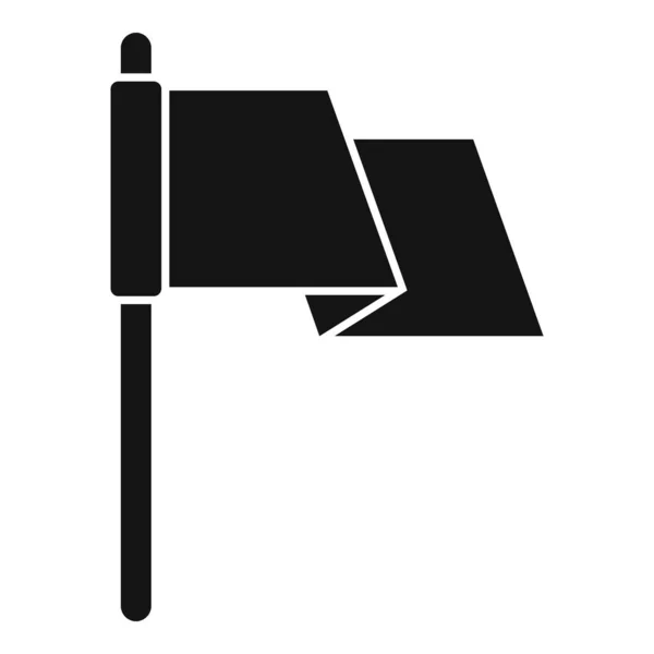 Σημαία Δημοκρατία Εικονίδιο Απλό Διάνυσμα Ψηφίστε Ψηφοφορίες — Διανυσματικό Αρχείο