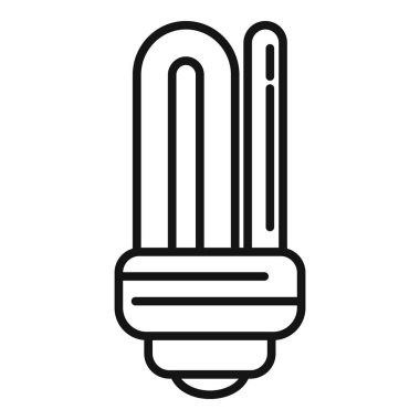 Ultraviyole lamba ikonu ana hat vektörü. UV ışığı. Klinik bakteriler