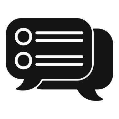 İleti takvimi simgesi basit vektör. Olay zamanı. Buluşma listesi