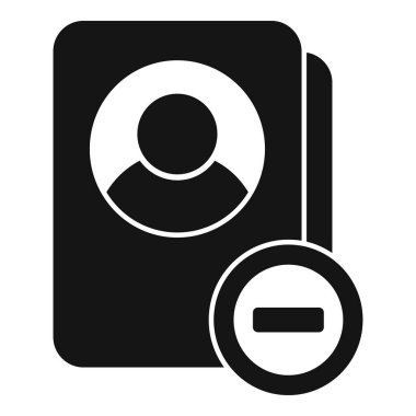 Hesap simgesini basit vektörden sil. Servisi sil. Veri kişisi