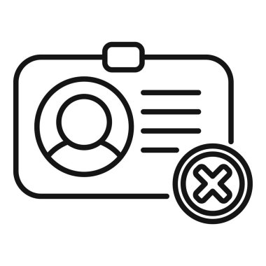 Kullanıcı kartı simgesi ana hatlarını sil. Halk hizmeti. Hesap gizliliği