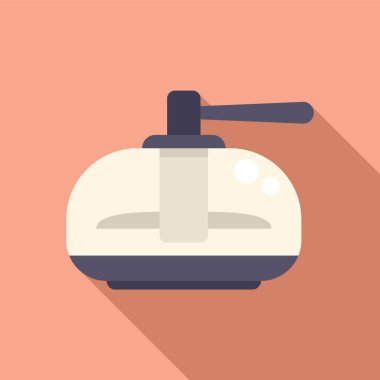 Sebze kesme ikonu düz vektörü. Yemek pişirme aleti. Kullanıcı Uygulaması