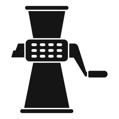 Sebze Kesme ikonu basit vektörünü kullan. Yemek pişirme aleti. Dilimleyici ekipmanı