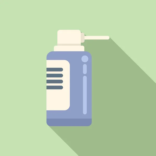 Antibiotika Spray Symbol Flachen Vektor Medikament Gegen Bakterien Virusmedizin — Stockvektor
