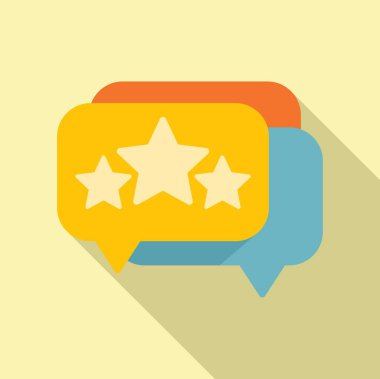 Sohbet ikonu düz vektör sıralamasında. Madalya kazanan. En büyük zafer