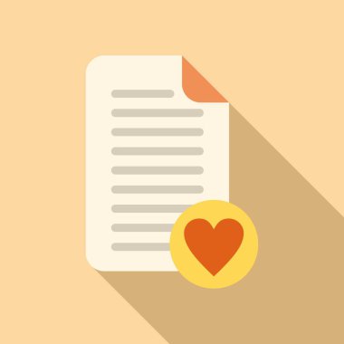 Doc marka büyükelçi ikon düz vektör. Sosyal medya. Şöhret