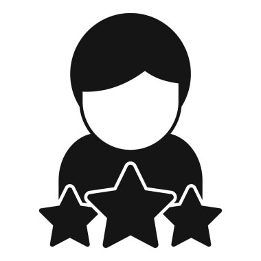 Güven yöneticisi simgesi basit vektör. Çekirdek değeri. Sosyal şirket