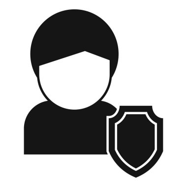 Çekirdek değer koruma simgesi basit vektör. İş amaçlı. Şirket tutkusu